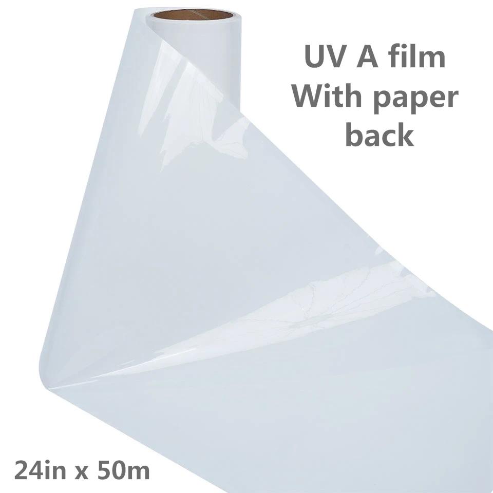 UV DTF  ʸ, DTF UV Ϳ PET ʸ, 24 ġ x 50 , 60cm